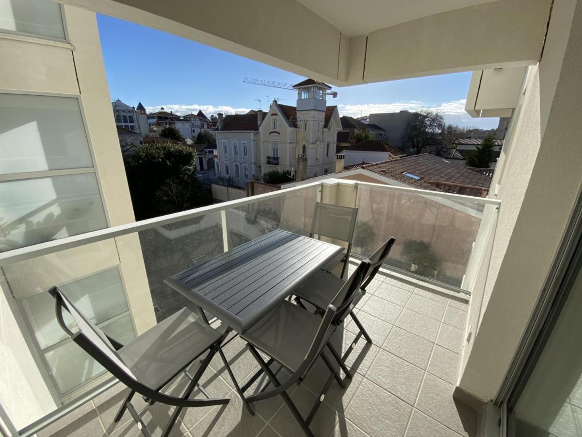 Studio Neuf En Front De Mer Avec Terrasse Et Parking, Ideal Pour 3 Personnes - Fr-1-474-147 Аркашон Экстерьер фото