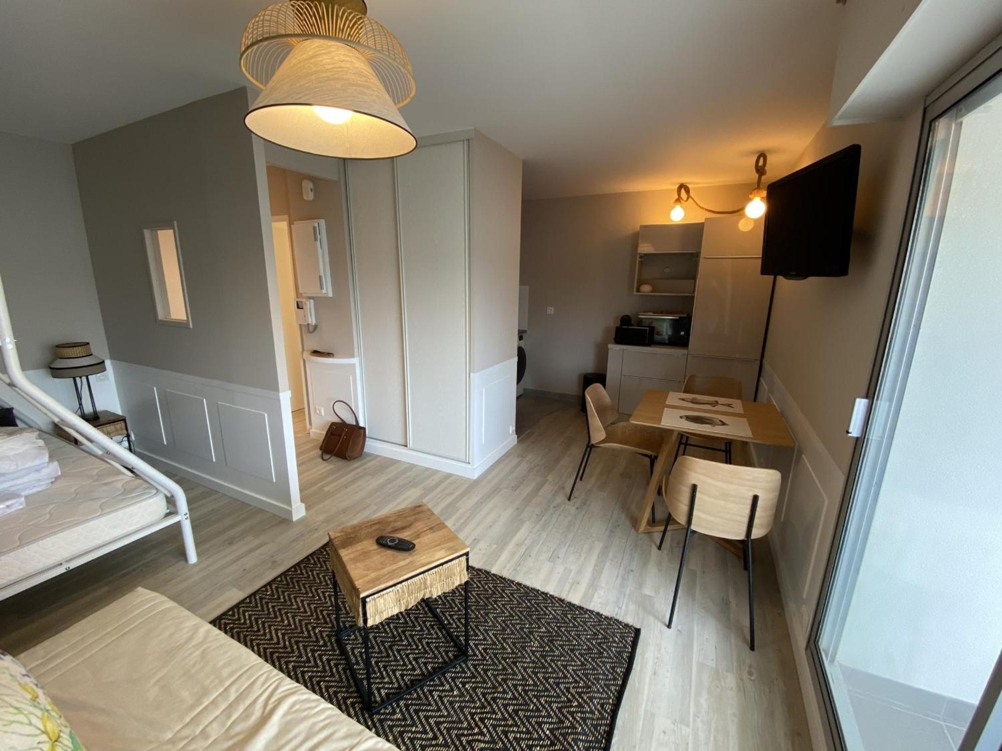 Studio Neuf En Front De Mer Avec Terrasse Et Parking, Ideal Pour 3 Personnes - Fr-1-474-147 Аркашон Экстерьер фото